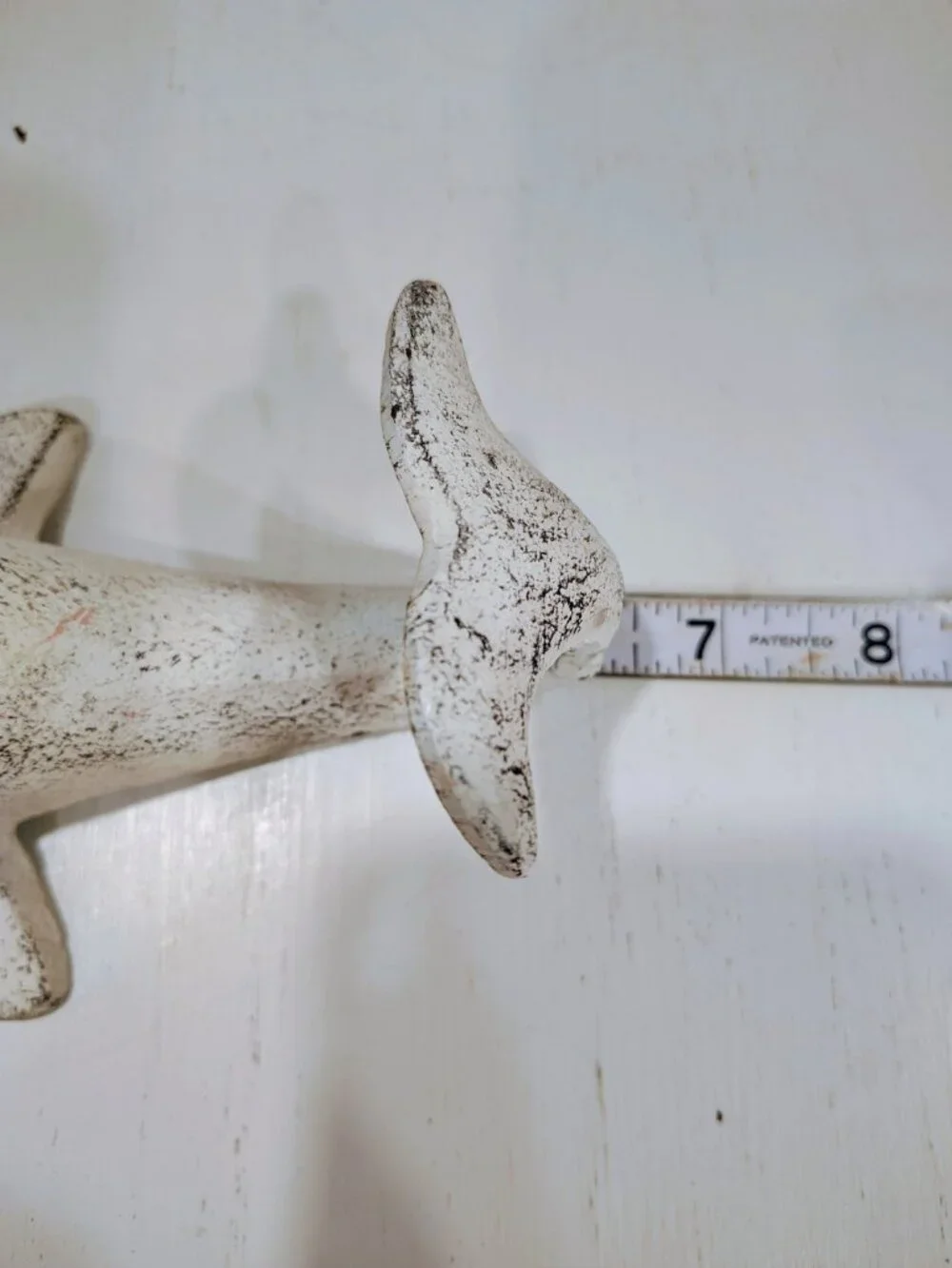 NWOT Cast Iron White Dolphin Towel Clothes Hook